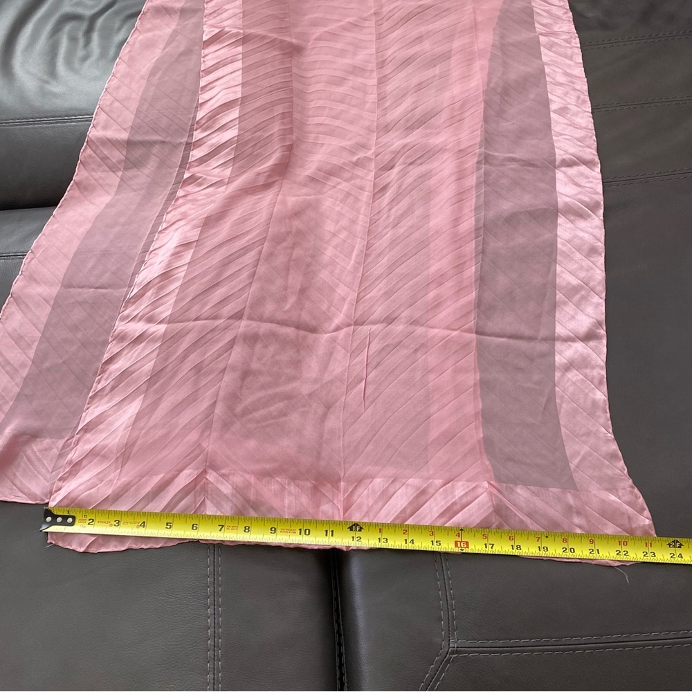 NWT CHARTER CLUB Long Corrugated Silk Scarf for Women - Picture 5 of 9